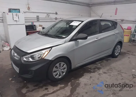 2015 Hyundai Accent Gs z USA, uszkodzony, nr VIN KMHCT5AE0FU204399